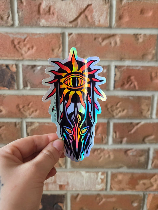 LOTR Saurman Inspired Sticker