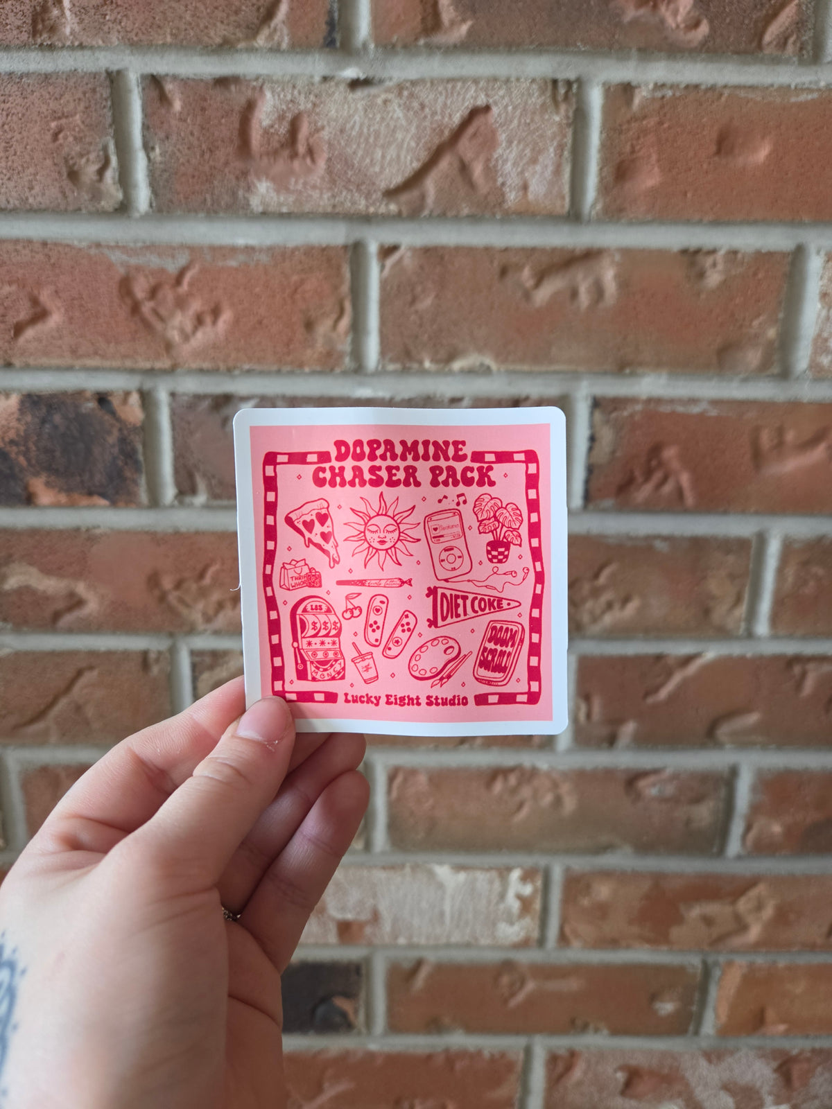 Dopamine Chaser Pack Sticker