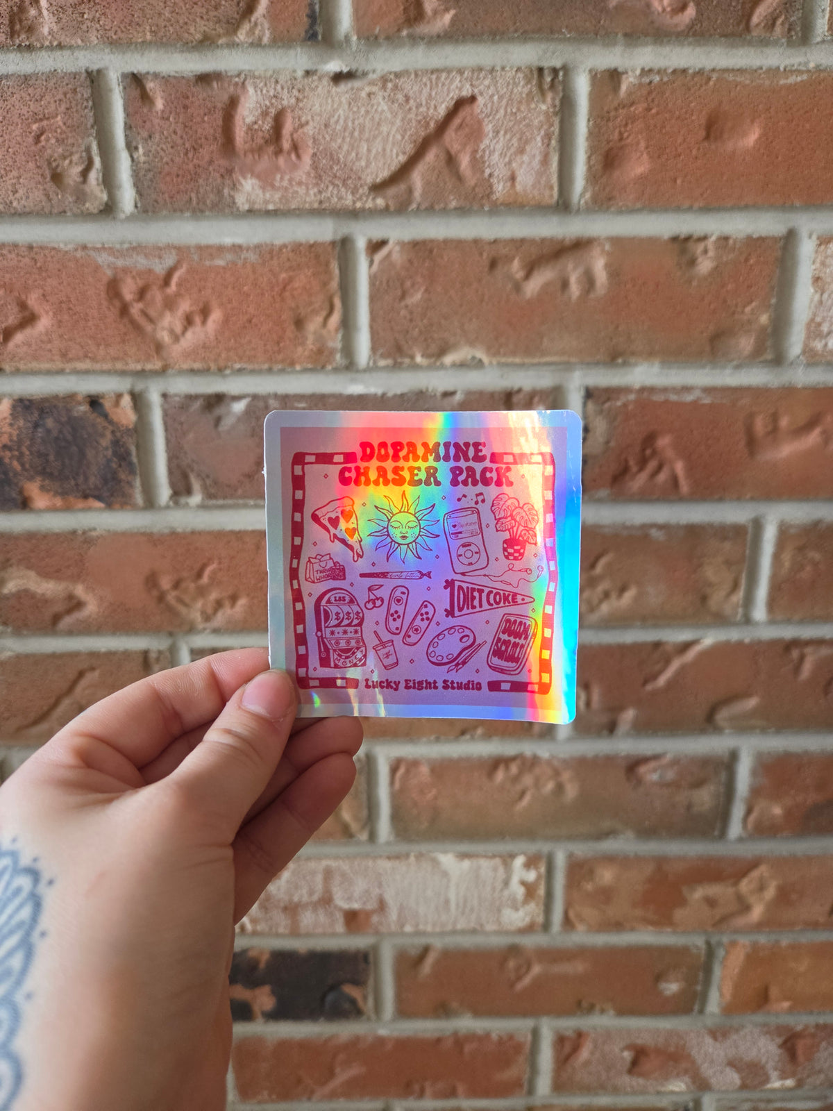 Dopamine Chaser Pack Sticker