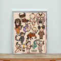 Zodiac Kewpies - by Daylily Yee Tattoo